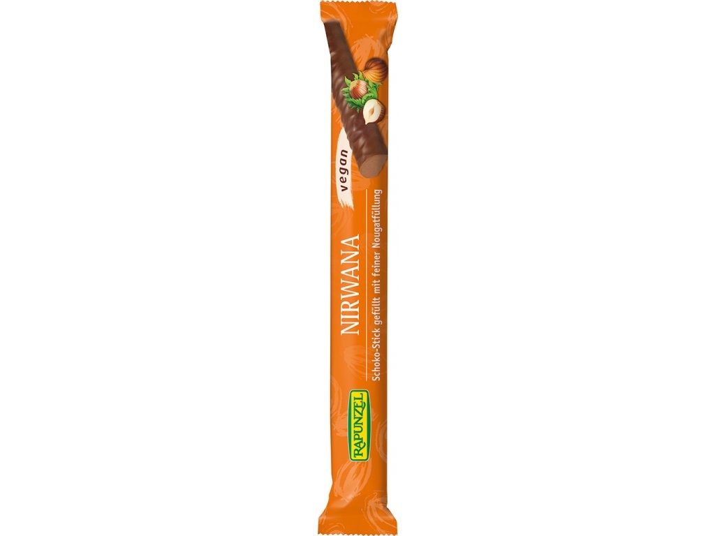 BIO čokoládová tyčinka Nirwana VEGAN 22 g Rapunzel 